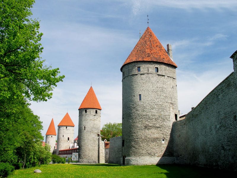 estonie tallinn capitale ville fortifiée fortifications o-nord