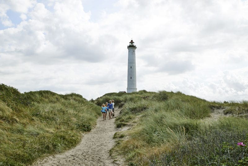 danemark phare plage cote baignade lokken o-nord