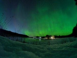 suede laponie lulea Jopikgården sejour hive aurores boreales o-nord