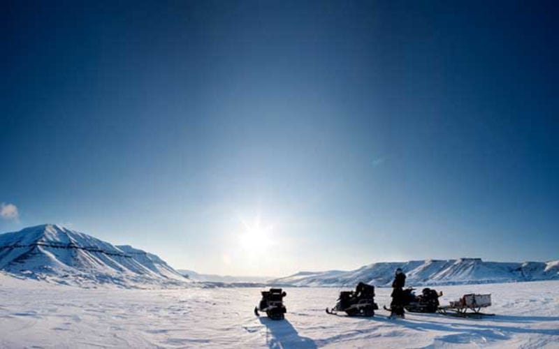 finlande norvege laponie raid motoneige montagne poudreuse neige arbres aventure expedition o-nord