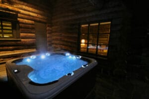 finlande laponie akäslompolo logde L7 jacuzzi charme luxe o-nord