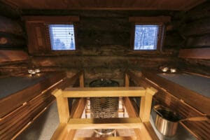 finlande laponie Skábma luxe sauna saariselka o-nord