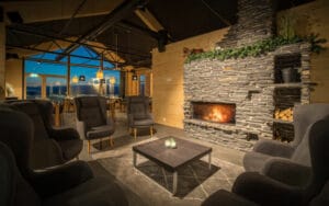 finlande laponie saariselka star arctic hotel charme luxe salon colline kaunispaa cosy hiver o-nord