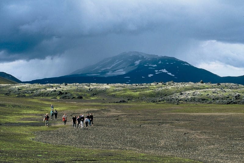 islande trek randonnee mont hekla ete petit groupe o-nord