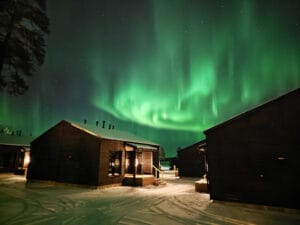 finlande laponie inari wilderness hotel arctic chalet neige hiver o-nord