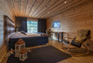 finlande laponie inari hotel wilderness nangu chambre superieure neige o-nord