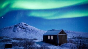 groenland kangerlussuaq aurores boreales neige hiver o-nord