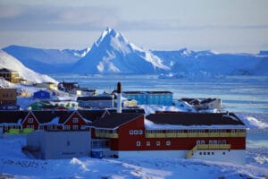 groenland ilulissat hotel arctic vue iceberg hiver o-nord