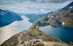 norvege bessegen jotunheimen randonnee paysage spectaculaire randonneurs ete glacier fjords o-nord
