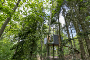 danemark løvtag treetop hotel hadsund exterieur sejour insolite arbres forets o-nord