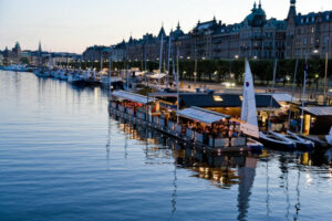 suede stockholm strandvagen eau restaurant circuit accompagne voyage o-nord
