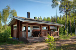 finlande ruokolathi lac saimaa chalet sauna foret ete voyage o-nord