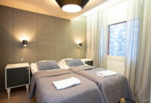 finlande vuokatti haapala suites appartement 2 4 personnes chambre hiver voyage o-nord