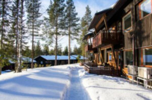 finlande vuokatti haapala suites appartement cuisine 6-8 personnes hiver voyage o-nord