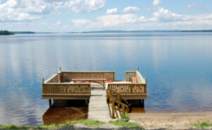 finlande vuokatti region lac vuokatinmaa holiday apartment ponton 82m2 lac voyage o-nord