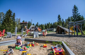 finlande vuokatti region lac vuokatinmaa holiday apartment 99m2 jeux enfants voyage o-nord