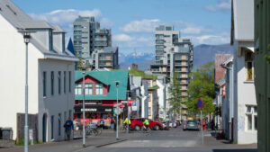 reykjavik ville paysage croisière building voyage o-nord