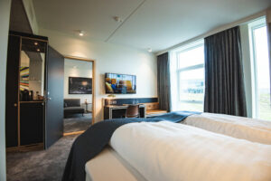 Féroé Tórshavn Hotel Brandan superior room chambre voyage o-nord
