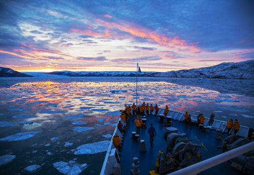 arctique croisiere bateau glace iceberg voyage o-nord