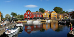 norvège kristiansand bateau village port croisière voyage o-nord