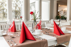 finlande radalla resort restaurant table décoration charme voyage o-nord
