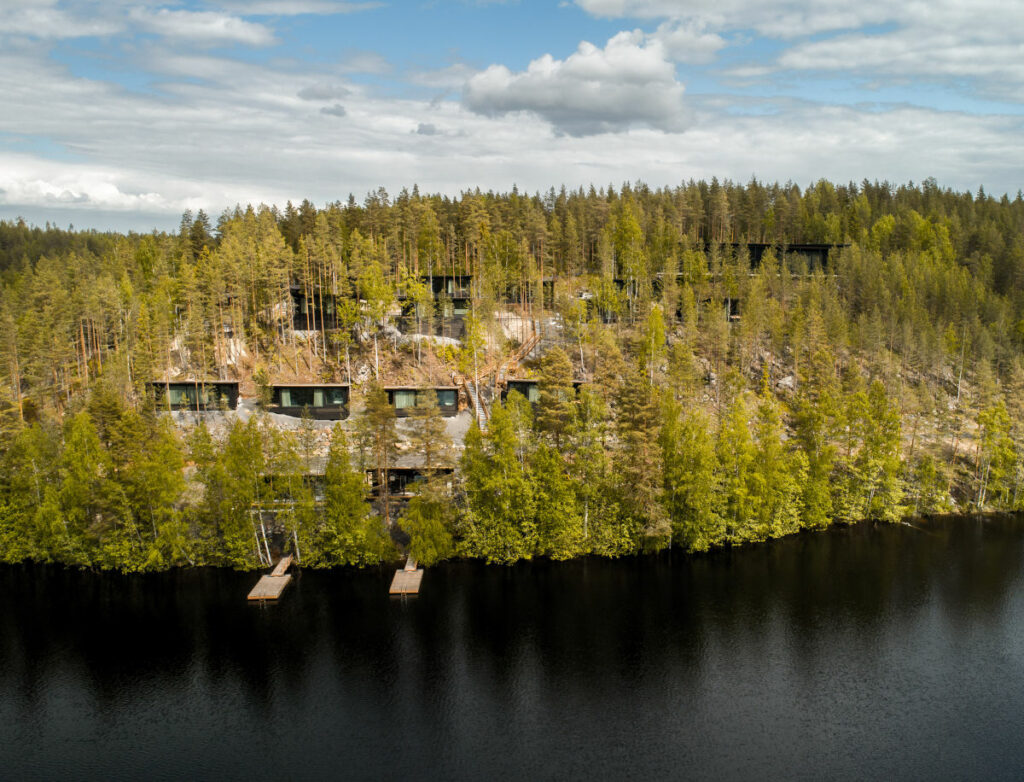 finlande rantasalmi kuru resort charme luxe vue panoramique foret suite lacs voyage o-nord