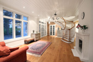 finlande villa cone beach intérieur décoration charme luxe salon lumineux voyage o-nord