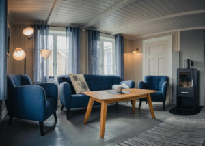 norvège lofoten svinoya rorbu paysage appartement intérieur salon pareli voyage o-nord