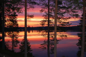finlande kuhmo festival 2024 hotel kalevala soleil couchant lac voyage o-nord