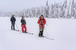 finlande laponie syote paysages hivernales neige forets ski randonnee voyage sur mesure o-nord