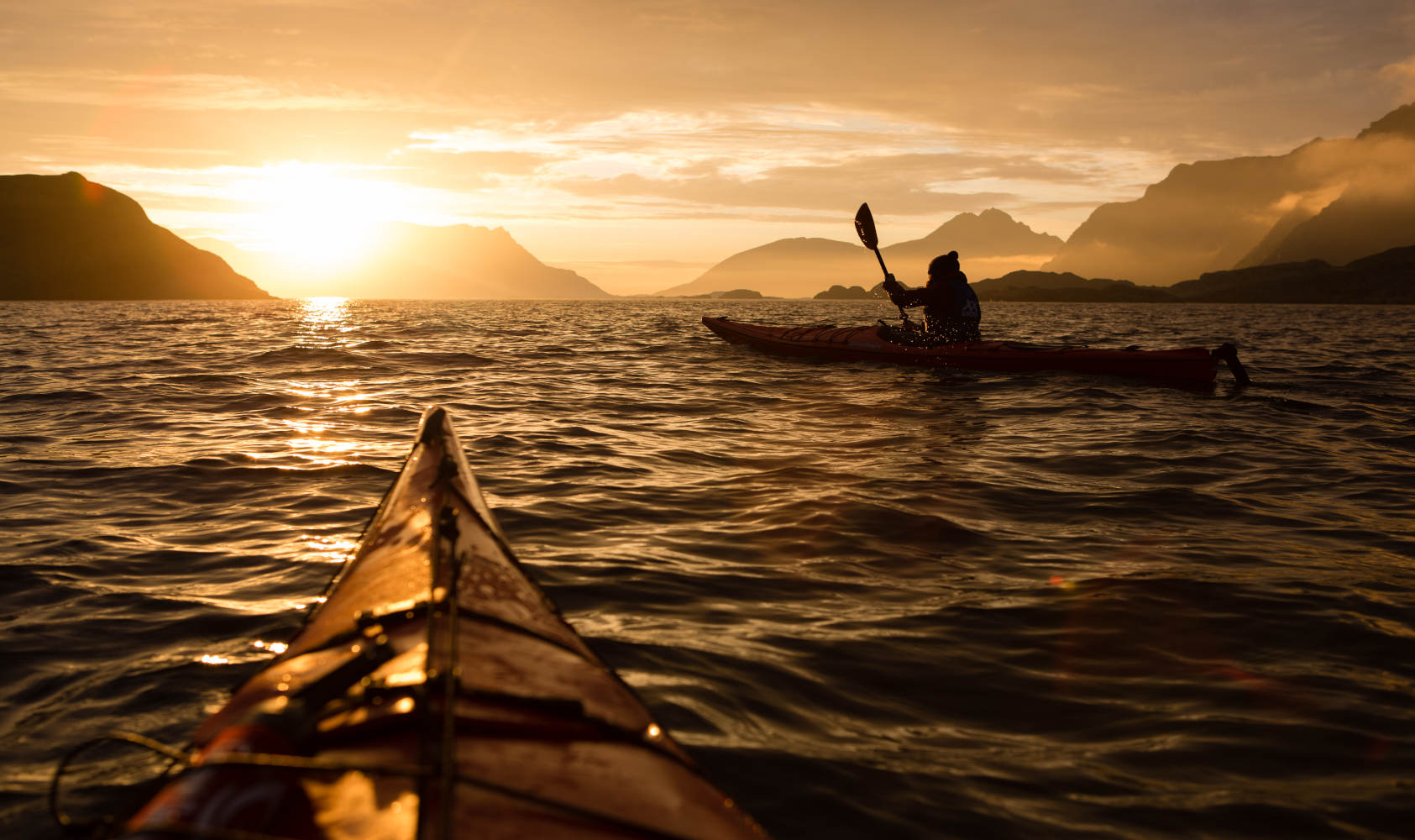 norvege laponie kayak soleil de minuit ete lofoten voyage o-nord