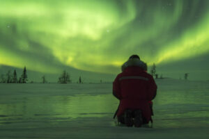 Canada Manitoba Churchill Arctic Kingdom Glace Neige Hiver Aurores Boréales Lumières du Nord Nuit Observation voyage o-nord