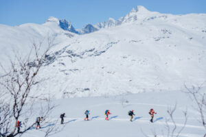 Norvège Oslo Parc national Jotunheimen Fondsbu Olavsbu Skogadalsbøen ski randonnée guidée hiver petit groupe montagnes voyage o-nord