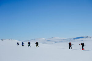 Norvège Oslo Parc national Jotunheimen Fondsbu Olavsbu Skogadalsbøen ski randonnée guidée hiver petit groupe montagnes voyage o-nord