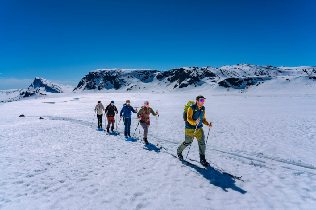 Norvège Oslo Parc national Jotunheimen Valdresflye ski randonnée guidée hiver petit groupe montagnes voyage o-nord