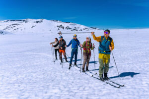 Norvège Oslo Parc national Jotunheimen Valdresflye ski randonnée guidée hiver petit groupe montagnes voyage o-nord