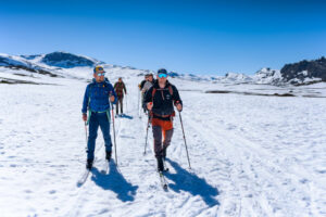 Norvège Oslo Parc national Jotunheimen Valdresflye ski randonnée guidée hiver petit groupe montagnes voyage o-nord