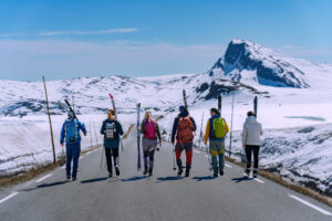 Norvège Oslo Parc national Jotunheimen Valdresflye ski randonnée guidée hiver petit groupe montagnes voyage o-nord