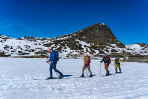 Norvège Oslo Parc national Jotunheimen Valdresflye ski randonnée guidée hiver petit groupe montagnes voyage o-nord