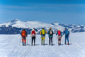 Norvège Oslo Parc national Jotunheimen Valdresflye ski randonnée guidée hiver petit groupe montagnes voyage o-nord