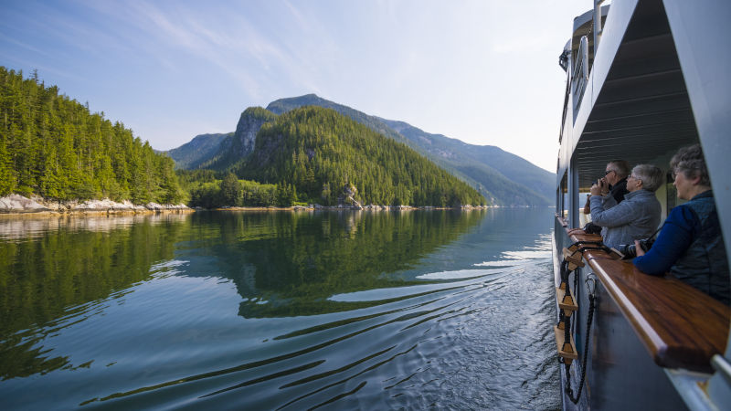 Canada Colombie Britannique Maple Leaf Adventures Cascadia Croisière Bateau Montagnes Fjord Mer Forêt voyage o-nord