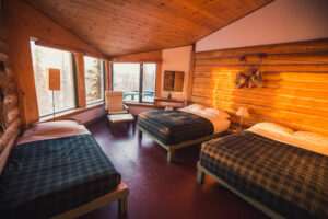 Canada Northwest Territories YellowKnife Blachford Lodge chambre lits