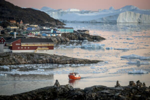 Groenland Ilulissat Ice fjord bateau icebergs voyages o-nord