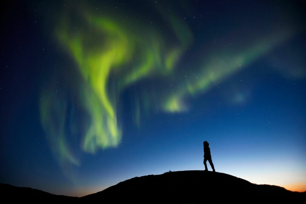 Groenland Nuuk observatin aurores boréales voyages o-nord