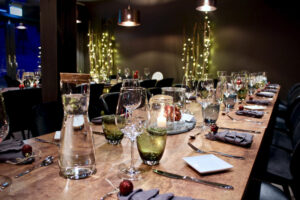 Norvège Alta Bjørnfjell Mountain Lodge restaurant hiver voyages o-nord