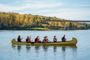 Alberta Smoky Lake Métis Crossing balade kayak voyages o-nord