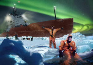 Suède Båtskärsnäs Laponie brise glace Explorer croisière hiver glace aurores boréales mer Botnie voyages o-nord