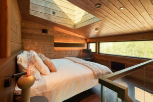 Finlande Laponie Saariselkä Valo Ice Cube villas chambre fenêtres étage voyages o-nord
