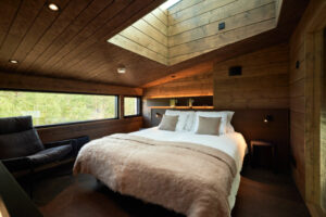 Finlande Laponie Saariselkä Valo Ice Cube villas chambre fenêtres voyages o-nord
