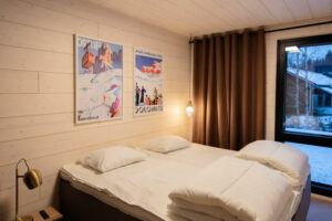 Finlande Laponie Äkäslompolo Riekko Lodge chambre hiver neige voyages o-nord